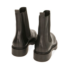 Botines Chelsea de cuero negro, Primadonna, 20B813501PENERO035, 003 preview