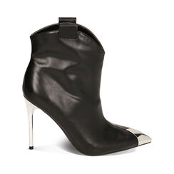 WOMEN SHOES DEMI-BOOT SYNTHETIC NERO, Primadonna, 222179745EPNERO036, 001a