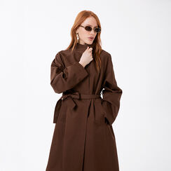 Trench testa di moro con dettagli eleganti, Primadonna, 276500293TSMOROS, 002 preview