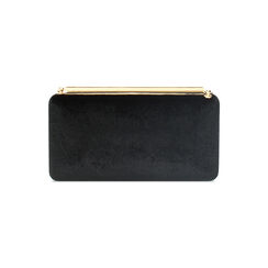 Clutch negro de terciopelo, Special Price, 245109999VLNEROUNI, 003 preview