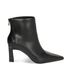 Tronchetto nero, tacco 8,5 cm, Primadonna, 242140101EPNERO035, 001a