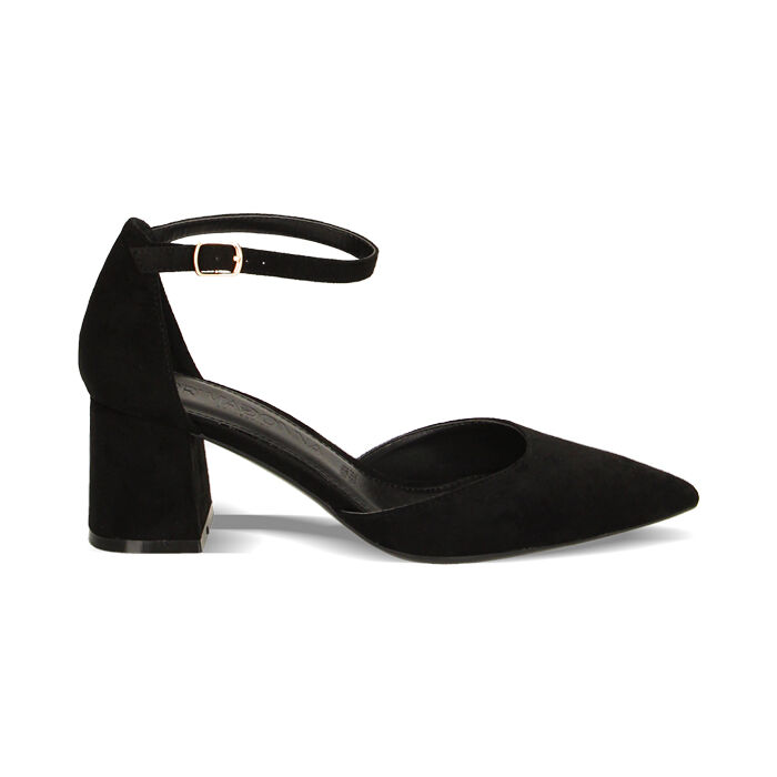 Decollete tacco largo nere le scarpe eleganti e comode