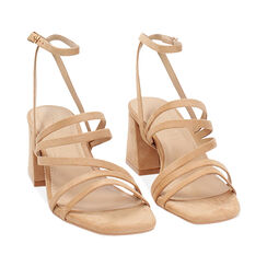Sandalia con tacón mujer taupe básico, Primadonna, 254916707MFTAUP035, 003 preview