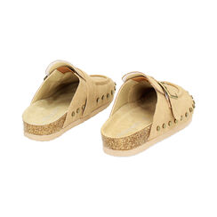 Sabot taupe in microfibra, Primadonna, 239311805MFTAUP035, 003 preview
