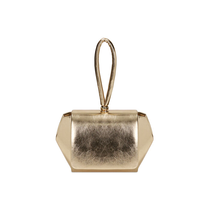 BAG MINI BOLSA LAMINADO OROG, Primadonna, 215102428LMOROGUNI