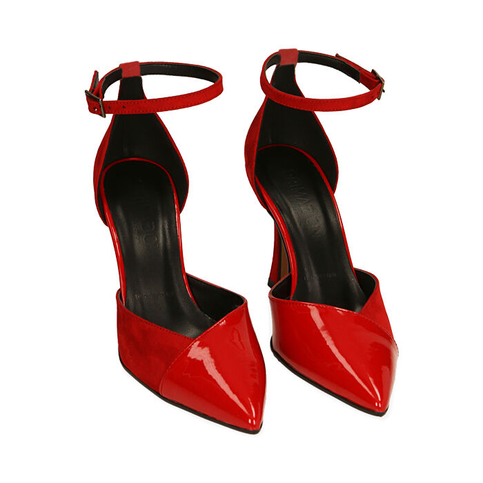 Escarpin vernis rouge outlet