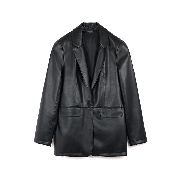 Giacca nera con dettagli moderni, Primadonna, 266541203EPNEROL