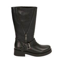 Bikers neri con gambale alto , Primadonna, 202884112EPNERO035, 001 preview