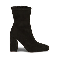 WOMEN SHOES DEMI-BOOT MICROFIBER NERO, Primadonna, 222722503MFNERO035, 001a