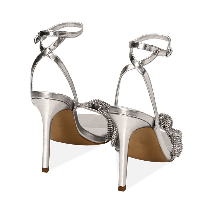 Sandali con hotsell tacco argento primadonna