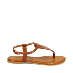 Sandalias planas marrones, Special Price, 234992895EPMARR038, 001a