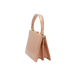 Mini bag donna nude in vernice, Primadonna, 255126041VENUDEUNI, 003 preview