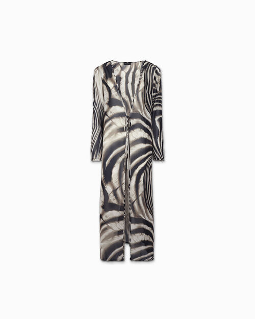 Par&eacute;o femme noir beige en tissu, 