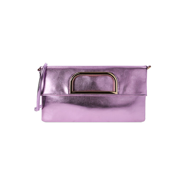 Pochette viola laminato, Primadonna, 215108714LMVIOLUNI