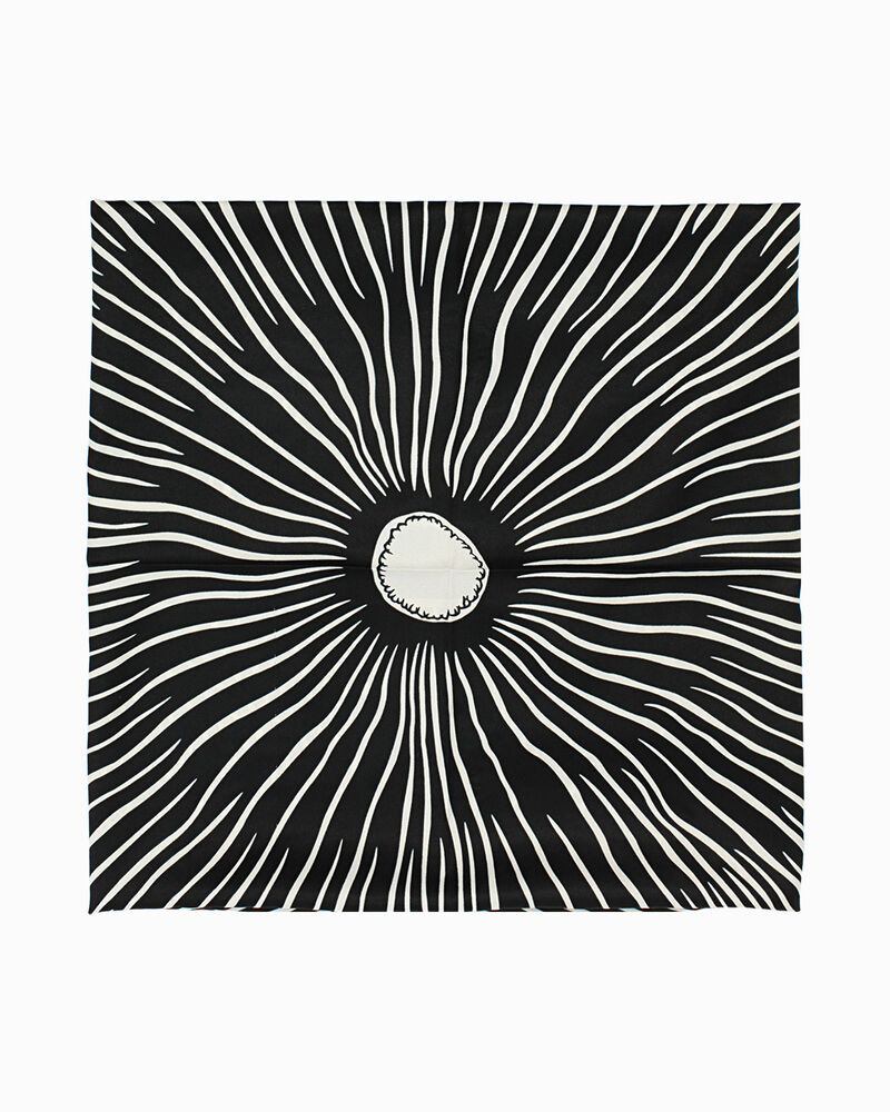 Foulard da donna nero-bainco image number null