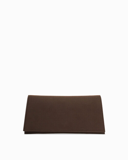 Pochette testa di moro con tracolla removibile, DK BROWN