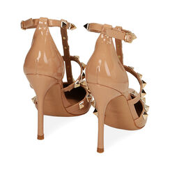 ZAPATOS OPEN SHANK SINTETICO CHAROL NUDE, Primadonna, 212186107VENUDE035, 003 preview