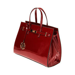 Borsa a mano rossi in vernice, Primadonna, 225731833VEROSSUNI, 002 preview