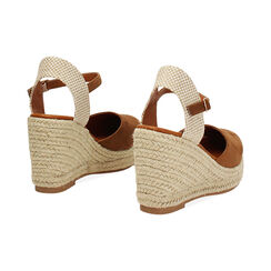 Alpargatas mujer coñac en microfibra, Primadonna, 254920102MFCOGN035, 004 preview