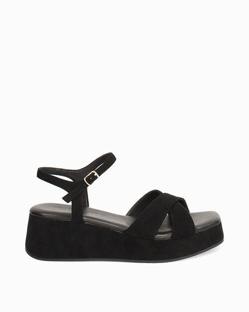 ZAPATOS CUNA MICROFIBRA NERO, BLACK