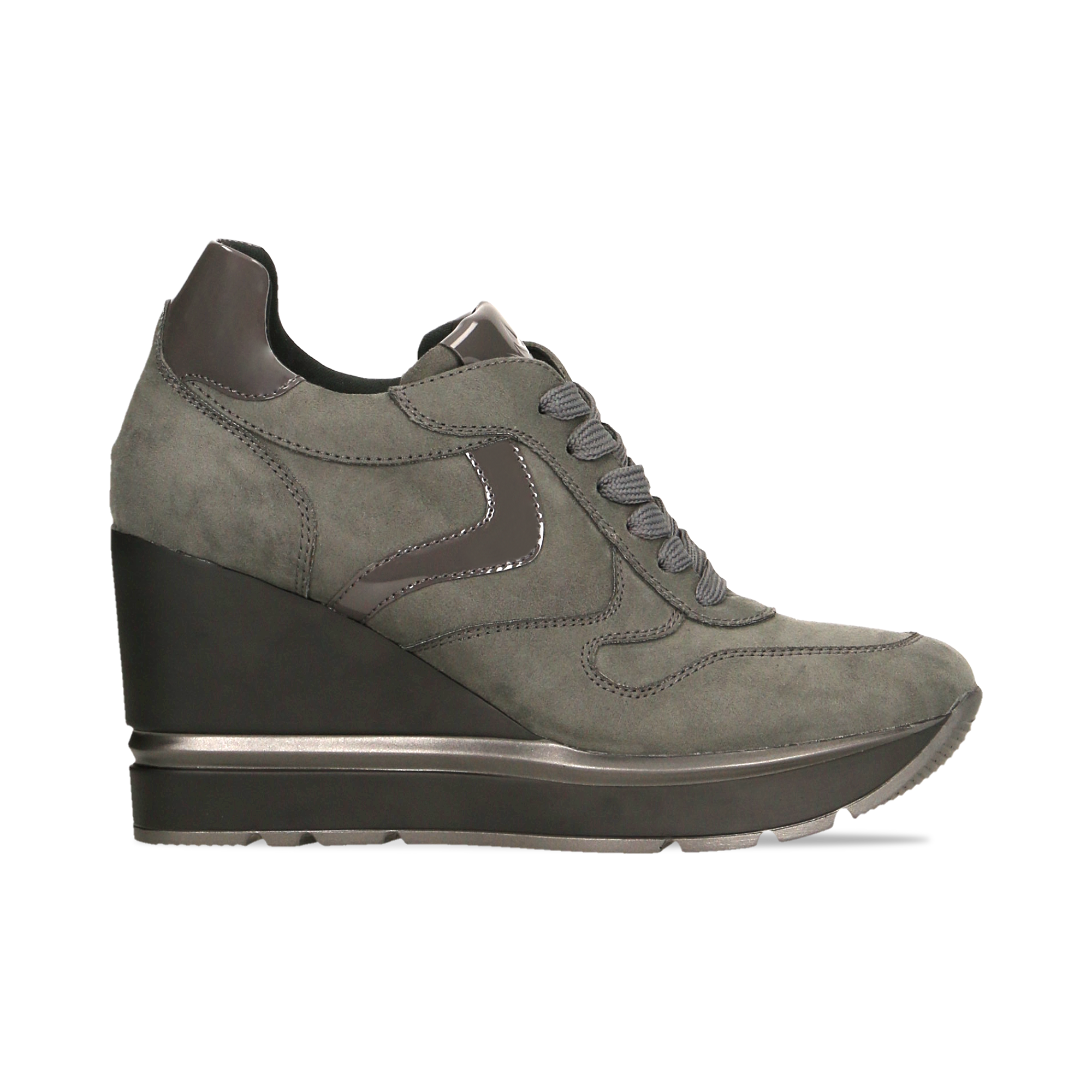 scarpe da ginnastica grigie