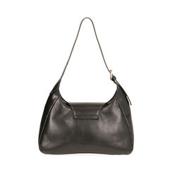 Mini bag nera con fibbia metallica, Primadonna, 20D904916EPNEROUNI, 003 preview