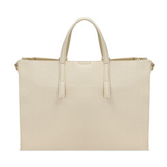 Bolso de mano beige con bandolera removible, Bolsos, 275700617EPBEIGUNI, 004 preview