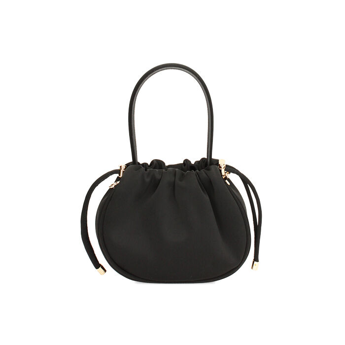 Mini bag noire en lycra