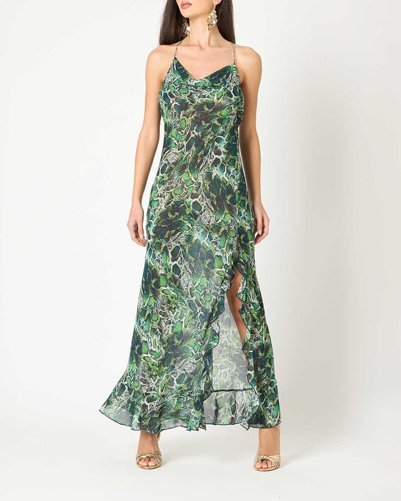 Vestito donna verde image number null