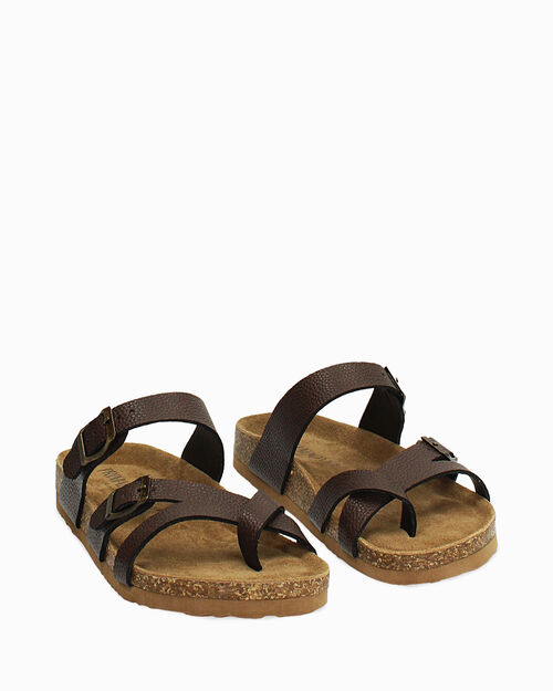 ZAPATOS BIO SINTETICO CAIDO MORO, DK BROWN