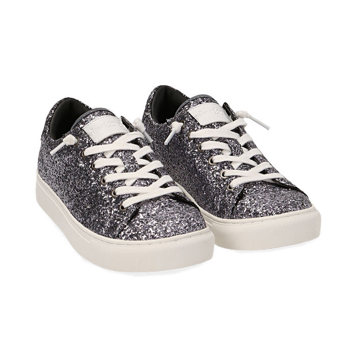 Sneakers nere glitter | Primadonna Collection