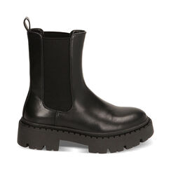 WOMEN SHOES BEATLES SYNTHETIC NERO, Primadonna, 220625008EPNERO035, 001a