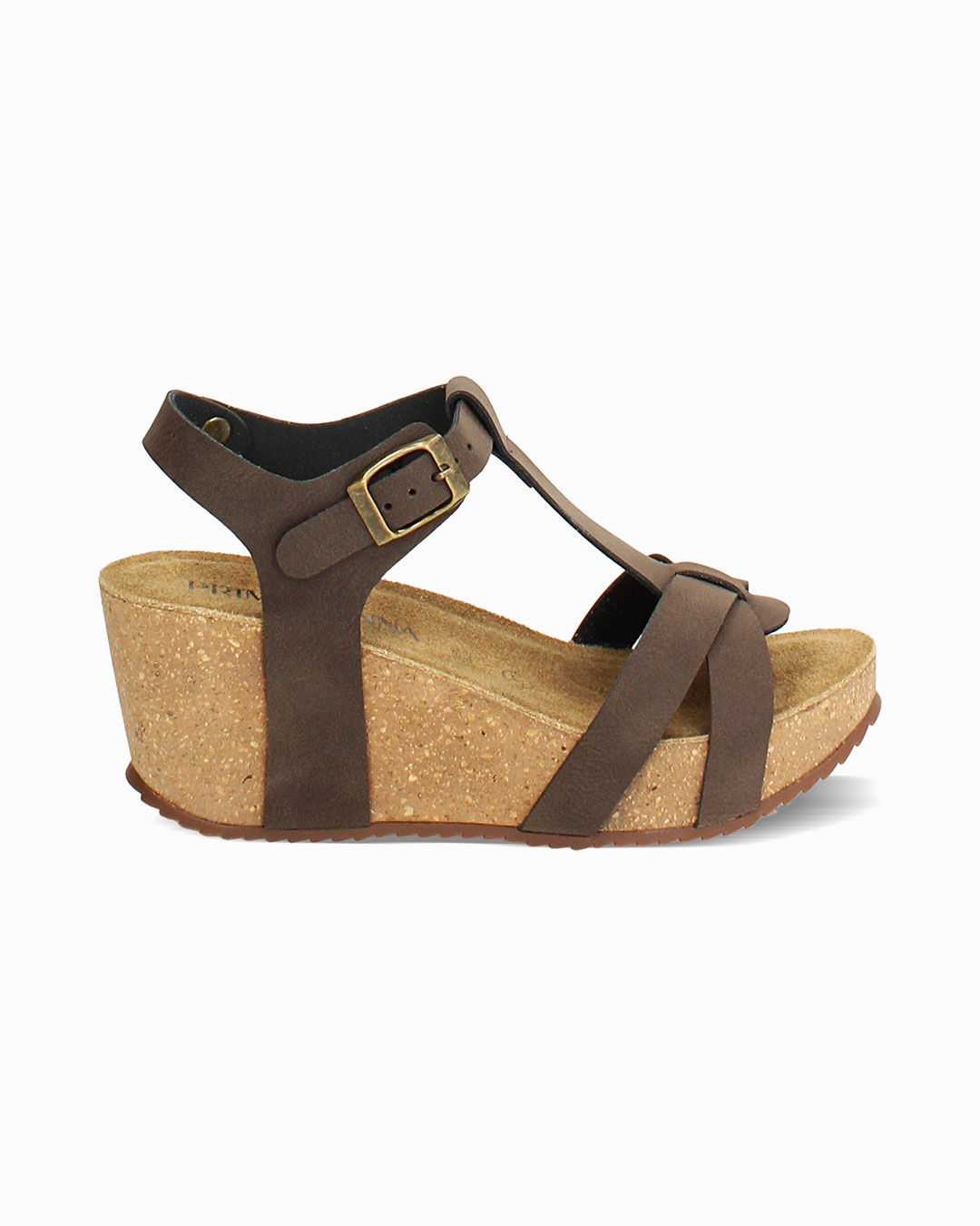 Zeppe testa di moro tacco 6,5 cm