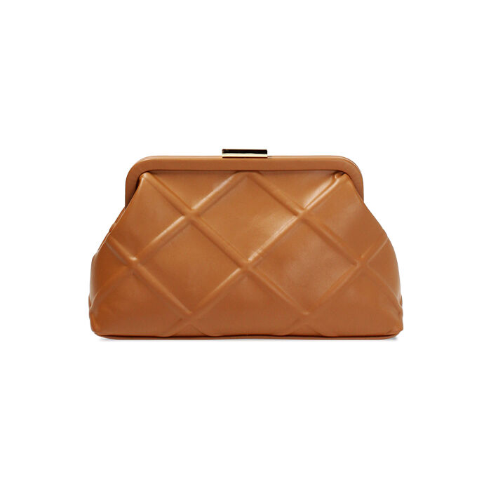 Cartera femenina color coñac, Primadonna, 250400327EPCOGNUNI