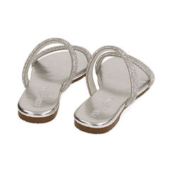Sandali flat gioiello argento, Ultime occasioni, 214992851LMARGE037, 003 preview