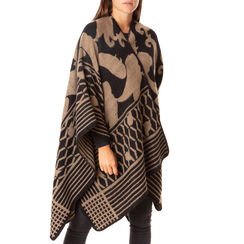Poncho camel, SPECIAL WEEK, 18B417353TSCAMEUNI, 001 preview