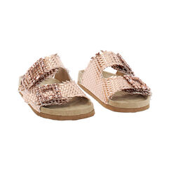 Fussbett de mujer rosa oro en laminado entrelazado, Primadonna, 257810601LIRAOR036, 003 preview