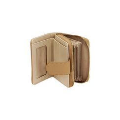 Petit portefeuille femme beige en raphia, Primadonna, 255700502RFBEIGUNI, 004 preview