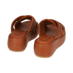 Chaussons cognac, compensé 5,5 cm , Primadonna, 194305147PECOGN036, 004 preview