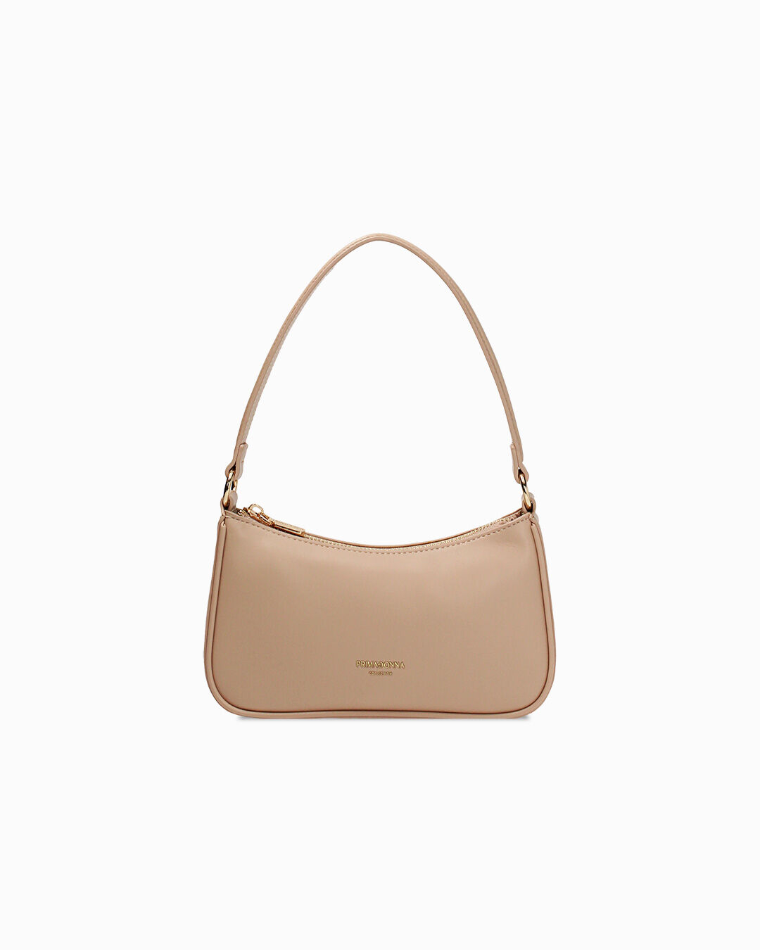 Mini bag beige con tracolla removibile