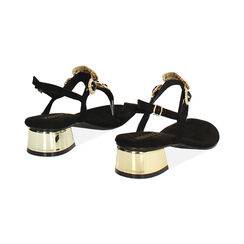 Sandale à petit talon femme noire, Primadonna, 254946631MFNERO035, 004 preview