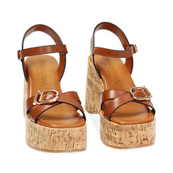 Compensées marron, Fin de Collection, 234953810EPMARR036, 002a