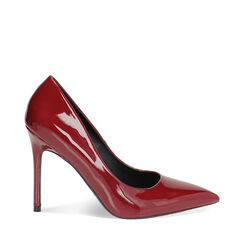 Décolleté cherry in vernice, tacco 10,5 cm, Primadonna, 242102001VECHER041, 001a