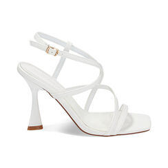 Sandales à talons blancs, Primadonna, 234960812EPBIAN037, 001 preview