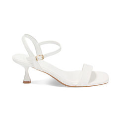 Sandales à talon blanches, Primadonna, 234922401EPBIAN040, 001 preview