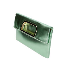 Pochette verde laminato, Primadonna, 215108714LMVECHUNI, 002 preview