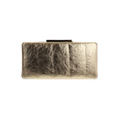 Clutch oro con tracolla removibile, Primadonna, 262342370LMOROGUNI, 001 preview