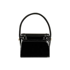 Mini sac femme noir en vernis, Primadonna, 255130057VENEROUNI, 004 preview