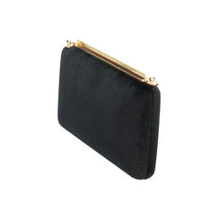 Clutch negro de terciopelo, Special Price, 245109999VLNEROUNI, 002 preview