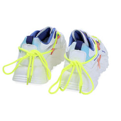 Sneakers bianche, suola 6 cm, Primadonna, 220112703EPBIAN035, 003 preview